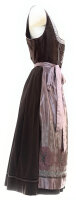 Miete Dirndl Annegret mit Bluse | Braun-Rosa Lang | Festpreis 4-Tage | Spieth & Wensky