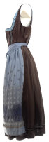 Miete Dirndl Annegret mit Bluse | Braun-Blau Lang | Festpreis 4-Tage | Spieth & Wensky