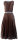 Miete Dirndl Annegret mit Bluse | Braun-Blau Lang | Festpreis 4-Tage | Spieth & Wensky