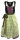 Miete Dirndl Ribera mit Bluse | Schwarz-Apfel-Aubergine Lang | Festpreis 4-Tage | Spieth & Wensky