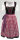 Miete Dirndl Ribera mit Bluse | Schwarz-Beere-Khaki Knielang | Festpreis 4-Tage | Spieth & Wensky