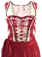 Miete Dirndl Regi mit Bluse | Rot-Weiß Lang |...