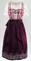 Miete Dirndl Regi mit Bluse | Pink-Pflaume Lang |...