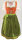 Miete Dirndl Reise mit Bluse | Orange-Linde Lang | Festpreis 4-Tage | Spieth & Wensky