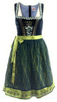 Miete Dirndl Reise mit Bluse | Blau-Linde Knielang | Festpreis 4-Tage | Spieth & Wensky
