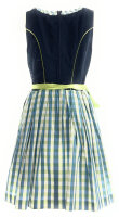 Miete Dirndl Reise mit Bluse | Blau-Linde Knielang | Festpreis 4-Tage | Spieth & Wensky