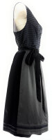 Miete Dirndl Wiga mit Bluse | Dunkelblau-Grau Lang | Festpreis 4-Tage | Spieth & Wensky